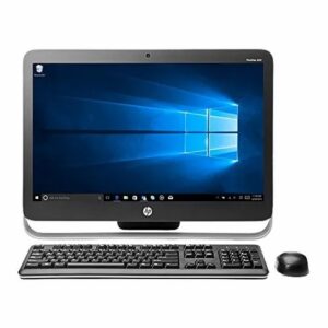 HP PROONE 400 G1 USED ALL-IN-ONE PC – CORE I5 4TH GENERATION 4GB RAM 500GB HDD BLACK 20″